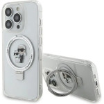 Karl Lagerfeld Ring Stand Karl&Choupette MagSafe case for iPhone 13 Pro / 13 - white - (KF001921-0)