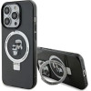 Karl Lagerfeld Ring Stand Karl&Choupette MagSafe case for iPhone 13 Pro Max - black - (KF001916-0)