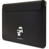 Karl Lagerfeld Saffiano Karl&Choupette case for a 14 laptop - black - (KF001650-0)
