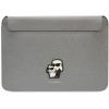 Karl Lagerfeld Saffiano Karl&Choupette case for a 14 laptop - silver - (KF001652-0)