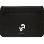 Karl Lagerfeld Saffiano Karl&Choupette case for a 16 laptop - black - (KF001651-0)