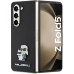 Karl Lagerfeld Saffiano Karl&Choupette Pin case for Samsung Galaxy Z Fold 5 - black - (KF001852-0)