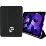 Karl Lagerfeld Saffiano Magnetic Karl & Choupette iPad Air 11 2024 Book Cover Case - Black - (KF002510-0)