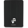 Karl Lagerfeld Saffiano Magnetic Karl & Choupette iPad Air 11 2024 Book Cover Case - Black - (KF002510-0)