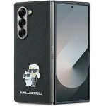 Karl Lagerfeld Saffiano Metal Pin Case for Samsung Galaxy Z Fold 6 - Black - (KF002203-0)