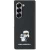 Karl Lagerfeld Saffiano Metal Pin Case for Samsung Galaxy Z Fold 6 - Black - (KF002203-0)