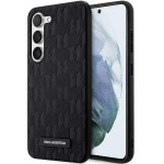 Karl Lagerfeld Saffiano Mono Metal Logo case for Samsung Galaxy S24 - black - (KF002020-0)
