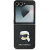 Karl Lagerfeld Saffiano Monogram Case for Samsung Galaxy Z Flip 6 - Black - (KF002199-0)