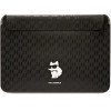 Karl Lagerfeld Saffiano Monogram Choupette case for a 14 laptop - black - (KF001673-0)