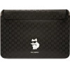 Karl Lagerfeld Saffiano Monogram Choupette case for a 16 laptop - black - (KF001674-0)