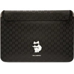 Karl Lagerfeld Saffiano Monogram Choupette case for a 16 laptop - black - (KF001674-0)