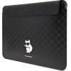 Karl Lagerfeld Saffiano Monogram Choupette case for a 16 laptop - black - (KF001674-0)