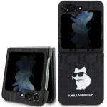 Karl Lagerfeld Saffiano Monogram Choupette Pin case for Samsung Galaxy Z Flip 5 - black - (KF001931-0)
