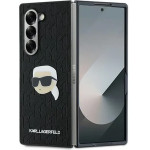 Karl Lagerfeld Saffiano Monogram Head Pin Case for Samsung Galaxy Z Fold 6 - Black - (KF002202-0)