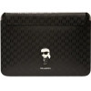 Karl Lagerfeld Saffiano Monogram Ikonik case for a 14 laptop - black - (KF001670-0)