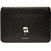 Karl Lagerfeld Saffiano Monogram Ikonik case for a 16 laptop - black - (KF001671-0)