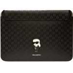 Karl Lagerfeld Saffiano Monogram Ikonik case for a 16 laptop - black - (KF001671-0)