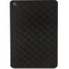 Karl Lagerfeld Saffiano Monogram Ikonik Case for iPad 10.2 2019 (7th gen.) Folio Magnet Allover Cover - Black - (KF001589-0)