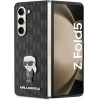 Karl Lagerfeld Saffiano Monogram Ikonik Pin case for Samsung Galaxy Z Fold 5 - black - (KF001851-0)