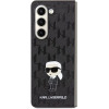 Karl Lagerfeld Saffiano Monogram Ikonik Pin case for Samsung Galaxy Z Fold 5 - black - (KF001851-0)