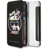 Karl Lagerfeld Signature Glitter iPhone X/Xs Case - Black - (KF001300-0)