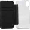 Karl Lagerfeld Signature Glitter iPhone X/Xs Case - Black - (KF001300-0)