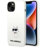 Karl Lagerfeld Silicone Choupette case for iPhone 14 Plus - white - (KF001382-0)