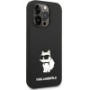 Karl Lagerfeld Silicone Choupette case for iPhone 14 Pro Max - black - (KF001388-0)