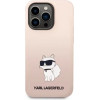 Karl Lagerfeld Silicone Choupette case for iPhone 14 Pro Max - pink - (KF001389-0)