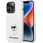 Karl Lagerfeld Silicone Choupette case for iPhone 14 Pro Max - white - (KF001384-0)