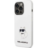 Karl Lagerfeld Silicone Choupette case for iPhone 14 Pro Max - white - (KF001384-0)