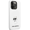 Karl Lagerfeld Silicone Choupette case for iPhone 14 Pro Max - white - (KF001384-0)