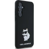 Karl Lagerfeld Silicone Choupette case for Samsung Galaxy A35 - black - (KF002029-0)