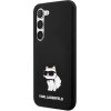 Karl Lagerfeld Silicone Choupette case for Samsung Galaxy S24 - black - (KF001977-0)