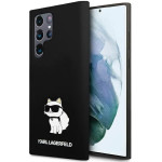 Karl Lagerfeld Silicone Choupette case for Samsung Galaxy S24 Ultra - black - (KF001962-0)