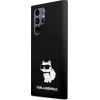 Karl Lagerfeld Silicone Choupette case for Samsung Galaxy S24 Ultra - black - (KF001962-0)