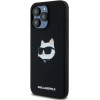 Karl Lagerfeld Silicone Choupette Head MagSafe case for iPhone 15 Pro - black - (KF002047-0)