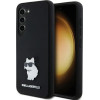 Karl Lagerfeld Silicone Choupette Metal Pin case for Samsung Galaxy S24 - black - (KF002011-0)