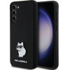 Karl Lagerfeld Silicone Choupette Metal Pin case for Samsung Galaxy S24+ - black - (KF002012-0)