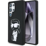 Karl Lagerfeld Silicone Graffiti Ikonik Printed Logo MagSafe Case for Samsung Galaxy S25 Ultra - Black - (KF002459-0)