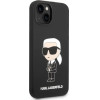 Karl Lagerfeld Silicone Ikonik case for iPhone 14 Plus - black - (KF001375-0)
