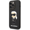 Karl Lagerfeld Silicone Ikonik case for iPhone 14 Pro - black - (KF001376-0)