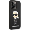 Karl Lagerfeld Silicone Ikonik case for iPhone 14 Pro - black - (KF001376-0)