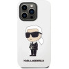 Karl Lagerfeld Silicone Ikonik case for iPhone 14 Pro Max - white - (KF001378-0)