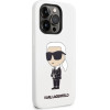 Karl Lagerfeld Silicone Ikonik case for iPhone 14 Pro Max - white - (KF001378-0)