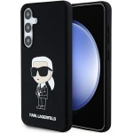 Karl Lagerfeld Silicone Ikonik case for Samsung Galaxy S24 - black - (KF001974-0)