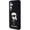 Karl Lagerfeld Silicone Ikonik case for Samsung Galaxy S24 - black - (KF001974-0)