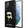 Karl Lagerfeld Silicone Ikonik case for Samsung Galaxy S24 Ultra - black - (KF001976-0)