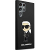 Karl Lagerfeld Silicone Ikonik case for Samsung Galaxy S24 Ultra - black - (KF001976-0)