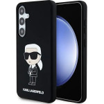 Karl Lagerfeld Silicone Ikonik case for Samsung Galaxy S24+ - black - (KF001975-0)